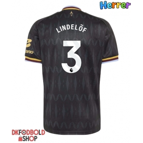 Aston Villa Victor Lindelof #3 Udebanetrøje 2026-27 Kort ærmer Aston Villa Victor Lindelof #3 Udebanetrøje 2026-27 Kort ærmer